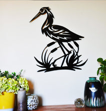 Load image into Gallery viewer, Heron Metal Wall Art
