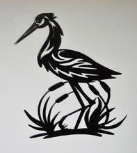 Load image into Gallery viewer, Heron Metal Wall Art
